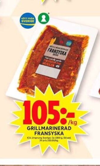 ICA Maxi Ica fransyska erbjuda