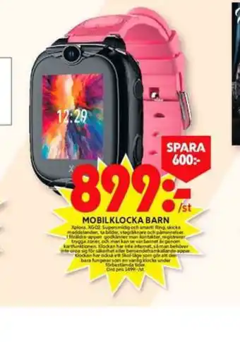 ICA Maxi Xplora smart watch erbjuda