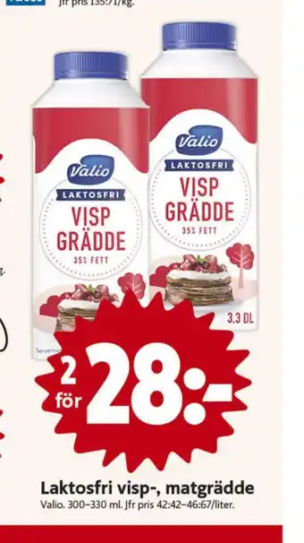 Valio matlagningsgrädde