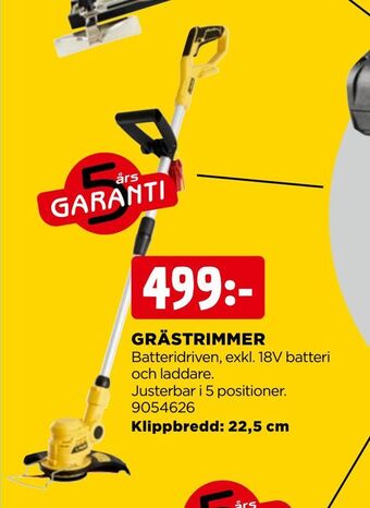 Jem&Fix Grästrimmer erbjuda
