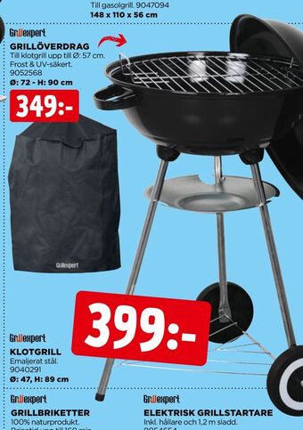Jem&Fix Klotgrill erbjuda