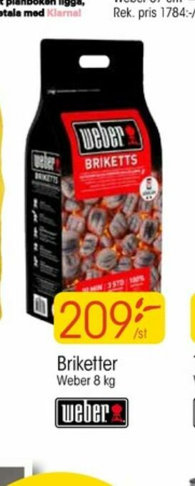 Weber Grillkol/briketter