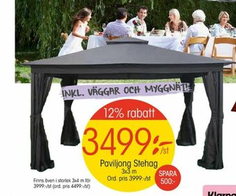 EKO Paviljong erbjuda
