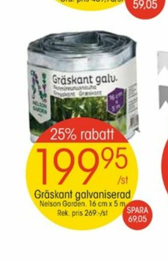 Nelson Garden Rabattavgränsare