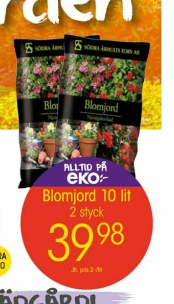 EKO Södra Århults Torv AB Blom- & såjord erbjuda