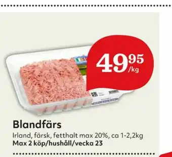 Hemköp Blandfärs erbjuda