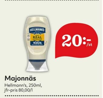 Hemköp Hellmanns Majonnäs erbjuda