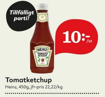 Hemköp Heinz Ketchup erbjuda