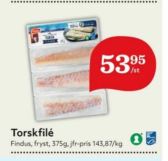 Hemköp Findus Torskfilé erbjuda