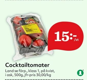 Hemköp Cocktailtomater erbjuda