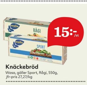 Hemköp Sport Knäckebröd erbjuda
