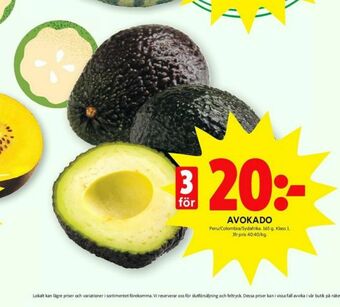 ICA Kvantum Avocado erbjuda