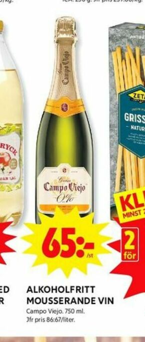 ICA Kvantum Mousserande vin erbjuda