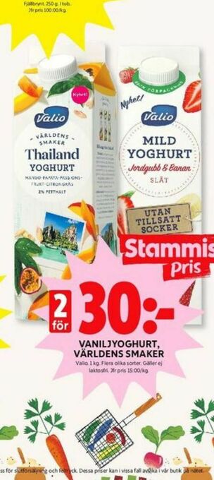 ICA Kvantum Valio Yoghurt erbjuda