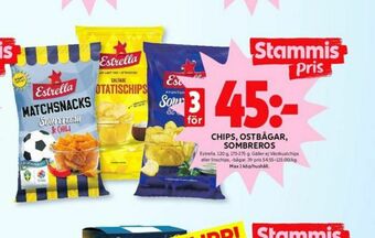 ICA Kvantum Estrella Snacks erbjuda