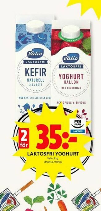 ICA Kvantum Valio Yoghurt erbjuda