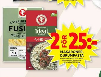 ICA Maxi Kungsörnen Makaroner erbjuda