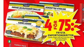 ICA Maxi Dafgårds Färdigrätter erbjuda
