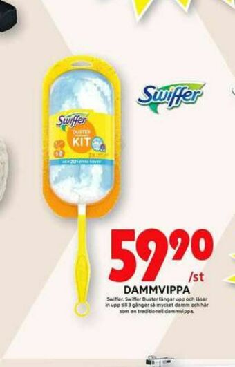 ICA Maxi Swiffer Dammvippa erbjuda
