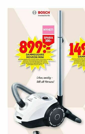 ICA Maxi Bosch Dammsugare erbjuda