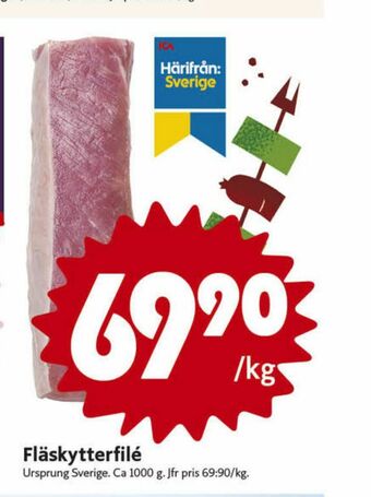 ICA Nära Fläskytterfilé erbjuda