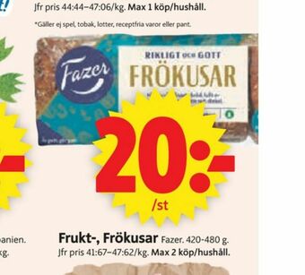 ICA Supermarket Frökusar Matbröd erbjuda