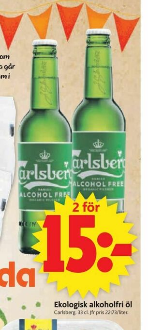 ICA Supermarket Carlsberg Öl erbjuda