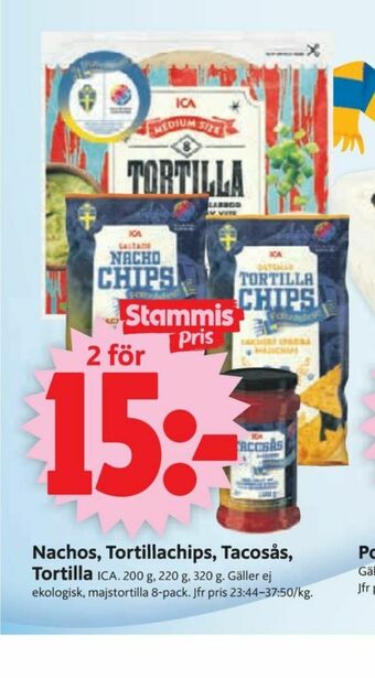 ICA Supermarket ICA Tortillas erbjuda