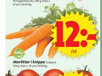 ICA Supermarket Morötter erbjuda