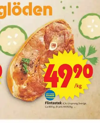 ICA Supermarket ICA Flintastek erbjuda