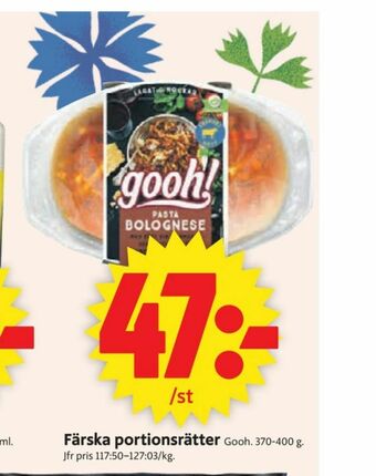 ICA Supermarket Gooh Färdigrätter erbjuda