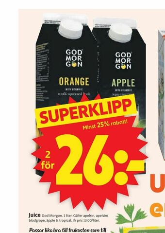 God Morgon Juice
