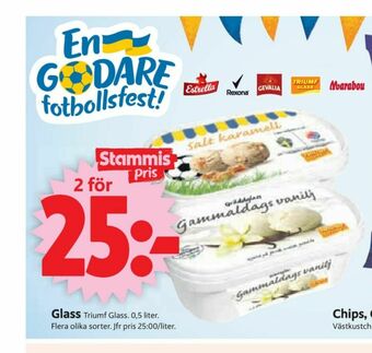 ICA Supermarket Triumf Gräddglass erbjuda