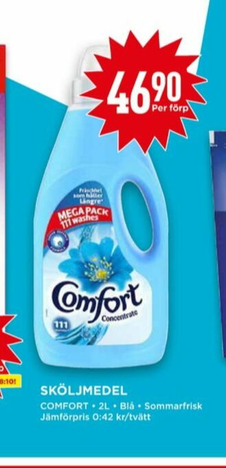 Willys Comfort Sköljmedel erbjuda