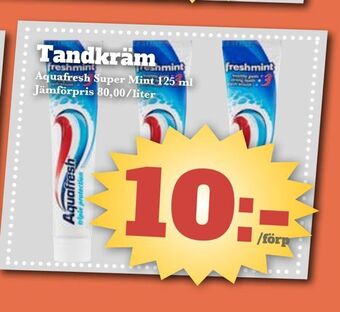 Bonum Matmarknad Tandkräm erbjuda