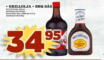 Bonum Matmarknad • grillolja • bbq sås erbjuda