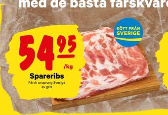 City Gross Spareribs erbjuda