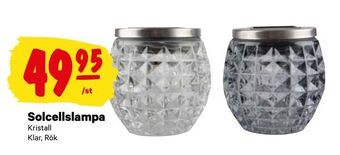 City Gross Solcellslampa erbjuda
