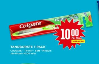 Willys Colgate Tandborste erbjuda