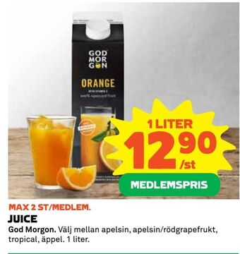 Coop Extra Juice erbjuda