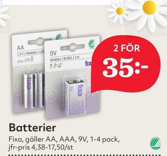Hemköp Batterier erbjuda