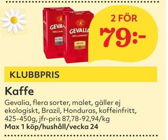 Hemköp Kaffe erbjuda