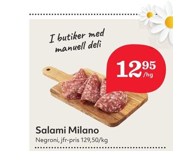 Hemköp Salami Milano erbjuda