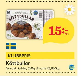 Hemköp Köttbullar erbjuda