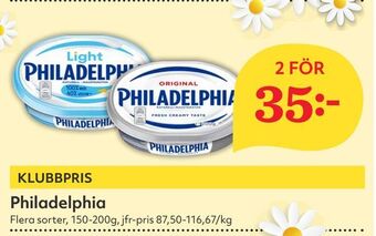 Hemköp Philadelphia erbjuda