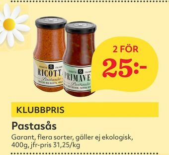 Hemköp Pastasås erbjuda