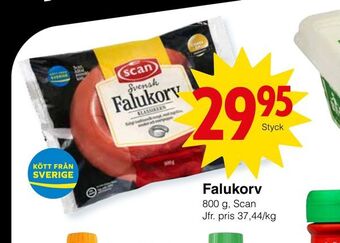 Matöppet Falukorv erbjuda