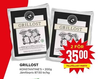 Willys Grillost erbjuda