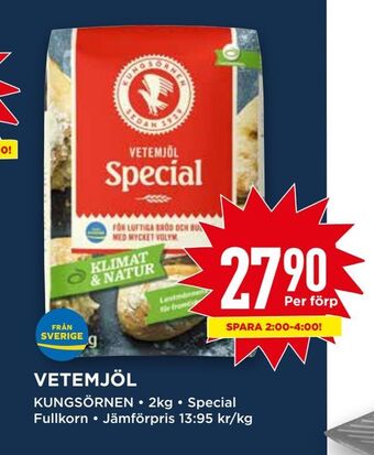 Willys Vetemjöl erbjuda