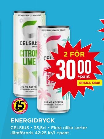 Willys Energidryck erbjuda